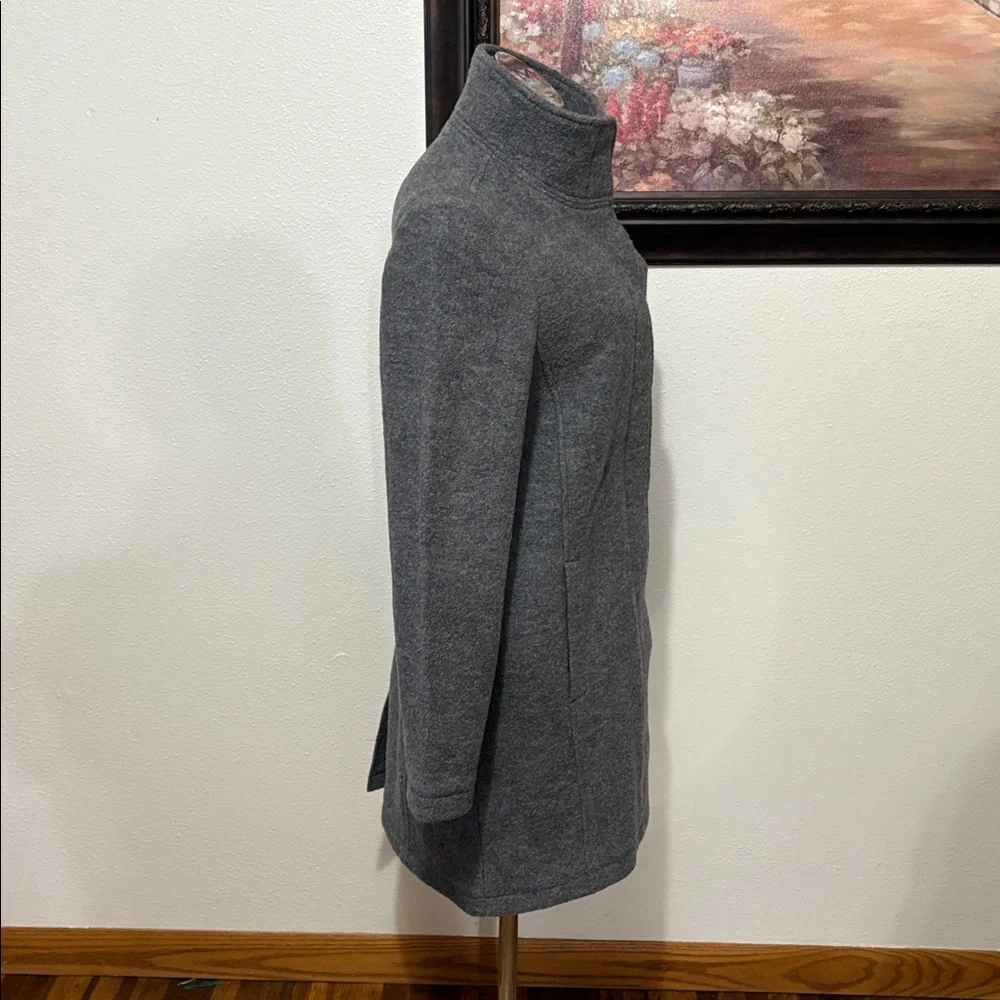L.L. Bean Gray Bellandi Italian Wool Women's Coat - Picture 4 of 14